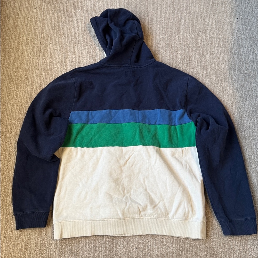 Marine Layer Men's Size M Colorblock Pullover Sweatshirt Jordan Hoodie - Picture 12 of 12